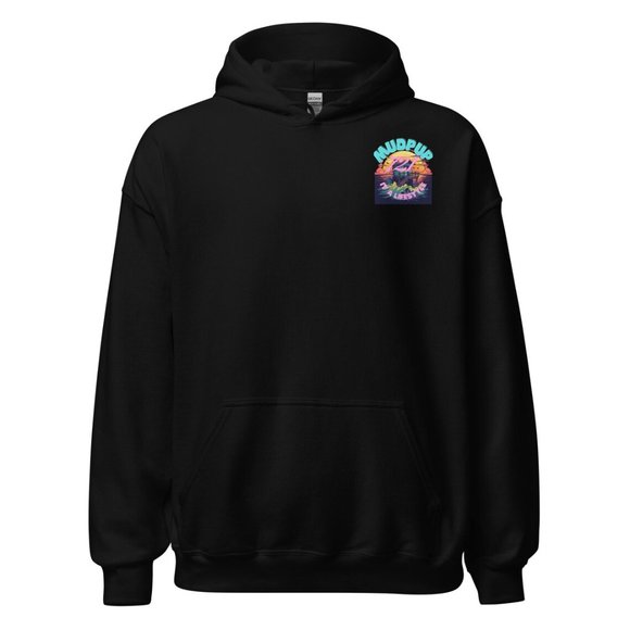 | MUDPUPs Life's A Beach Surf Hoodie | Sunset Hoodie Ocean Beach Hoodie - Picture 2 of 10